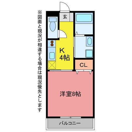 ＡＢＢＳ　Ⅰの物件間取画像